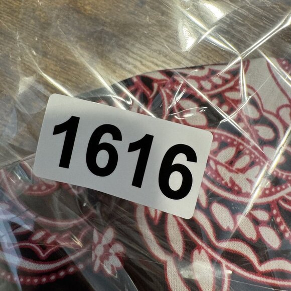 Susan Graver Liquid Knit Tunic‎ Top Womens Size 2X Red Paisley Keyhole Stretch - Picture 6 of 6